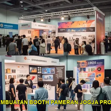 harga pembuatan booth pameran jogja profesional